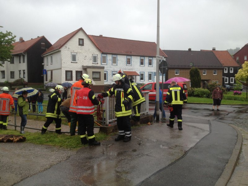 Einsatz an der Bremke 26.05.2013