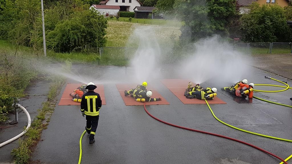 Bild 2 Strahlrohrtraining