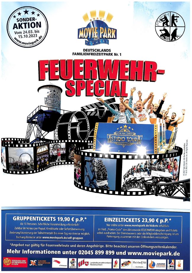 MoviePark Feuerwehr Spezial 2023