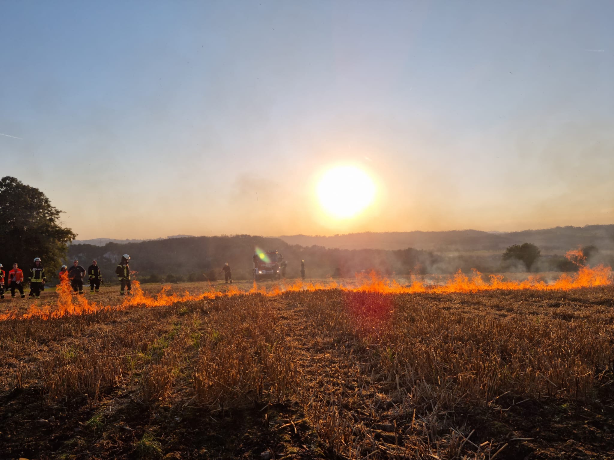 1 Freiflächenbrand